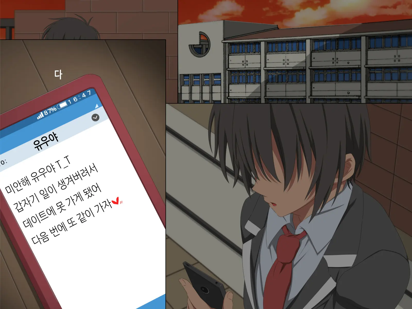 Itsumo Boku O Mamotte Kureru Osananajimi Ga Boku O Ijimeteita Yatsu To SEX Shimakutteita Ken Kouhen | 항상 나를 지켜주는 소꿉친구가 나를 괴롭히던 녀석과 SEX하고 있었던 썰 후편